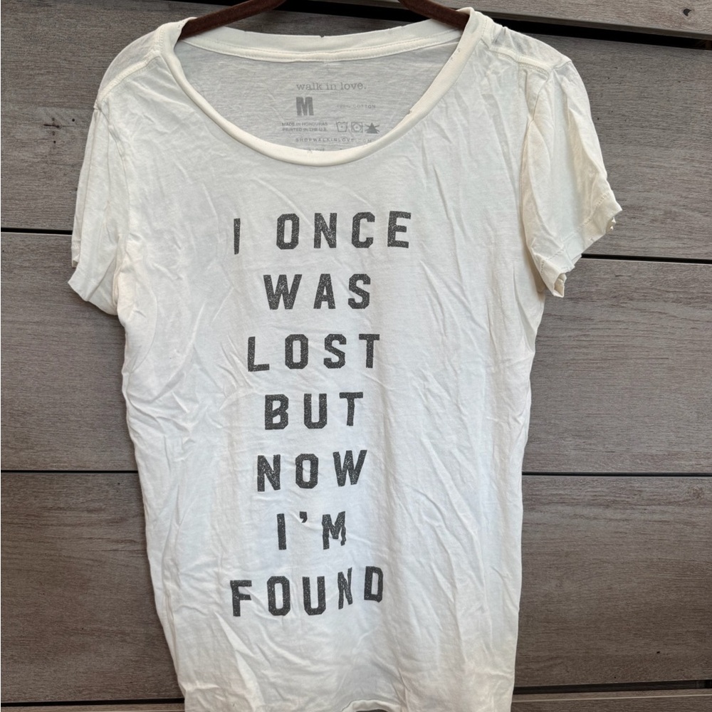 Cream Graphic Short Sleeve Tee